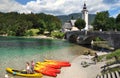 Lake Bohinj in national park Triglav,Slovenia