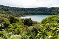 Lake Botos at vulcano Poas in Costa Rica Royalty Free Stock Photo