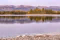 Lake Boya British Columbia in the fall