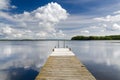 Lake bridge view