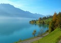 Lake Brienz Royalty Free Stock Photo