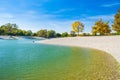 Lake Bundek in Zagreb, Croatia