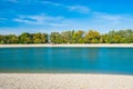 Lake Bundek in Zagreb, Croatia