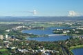 Lake burley griffin Royalty Free Stock Photo