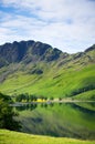 Lake Buttermere in English Lake District Royalty Free Stock Photo