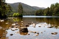 Lake in the Cairngorms National Park, Scotland Royalty Free Stock Photo
