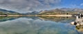 The lake of Calacuccia in Corsica - France Royalty Free Stock Photo