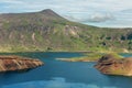 Lake in Caldera volcano Ksudach. South Kamchatka Nature Park.