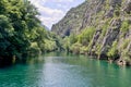 Lake in Canyon Matka, Macedonia