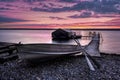 Lake Cayuga Sunrise Royalty Free Stock Photo