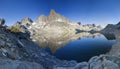 Lake Cecile Minaret Panorama Royalty Free Stock Photo