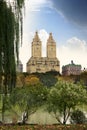 Lake in Central Park Royalty Free Stock Photo