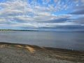 Lake Champlain in Plattsburgh Royalty Free Stock Photo