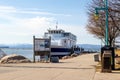 Lake Champlain view of the  Ethan Allen II boat cruise Royalty Free Stock Photo