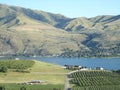 Lake Chelan from above