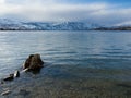 Winter on Lake Chelan, WA, USA