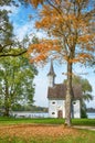 Lake Chiemsee - early autumn landscape Royalty Free Stock Photo