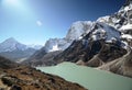 Lake Cholatse in the Everest trek