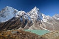 Lake Cholatse in the Everest trek