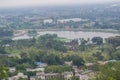 Lake and City Landscape Dewas Royalty Free Stock Photo