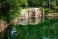 Lake Cliff at Quarry Park and Nature Preserve Royalty Free Stock Photo