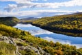 Lake of the Clouds in Porcupine Mountains Wilderness State Park, Michigan Royalty Free Stock Photo