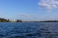 Lake Clouds Sky Water Panoramic, Panorama Royalty Free Stock Photo