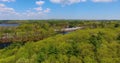 Lake Cochituate in State Park, Natick, Massachusetts, USA