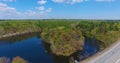 Lake Cochituate in State Park, Natick, Massachusetts, USA