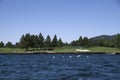 Lake Coeur dAlene Idaho near Spokane Washington