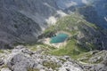 Lake Coldai in Belluno, Italy