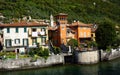 Lake Como aerial view magnificent landscape