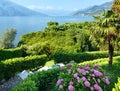 Lake Como (Italy) summer coast.