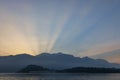 Lake Como morning blue hour