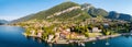 Lake Como IT - Villa La Quiete - Tremezzo Royalty Free Stock Photo