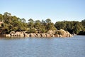 Lake at the Copper Canyon Royalty Free Stock Photo