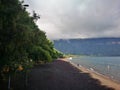 Lake in coÃÂ±aripe Royalty Free Stock Photo