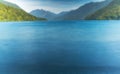 Lake Crescent at National Park in Washington State Royalty Free Stock Photo