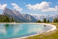 Lake at Cresta Bianca, Dolomiti Royalty Free Stock Photo