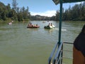 Lake cycle boating in Ooty