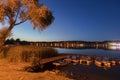 Lake Czos in Mragowo