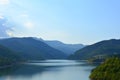Lake and dam Siriu, Buzau,Nehoiu in South Romania