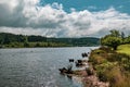 A lake in Dartmoor National Park