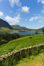 The Lake District Crummock Water Cumbria North West England UK between Buttermere and Loweswater Royalty Free Stock Photo