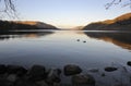 Lake district dawn, Ullswater Royalty Free Stock Photo