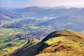 Lake District landscape Royalty Free Stock Photo