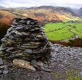 Lake district national park cumbria Royalty Free Stock Photo