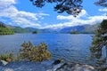 Lake District National Park, Derwentwater from Friars Crag, Cumbria, England Royalty Free Stock Photo