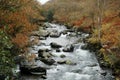 River Duddon at Seathwaite, Dunnerdale, Lake District, Cumbria, England, UK