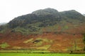 Bowfell from Dungeon Ghyll, Langdale, Lake District, Cumbria. England, UK Royalty Free Stock Photo